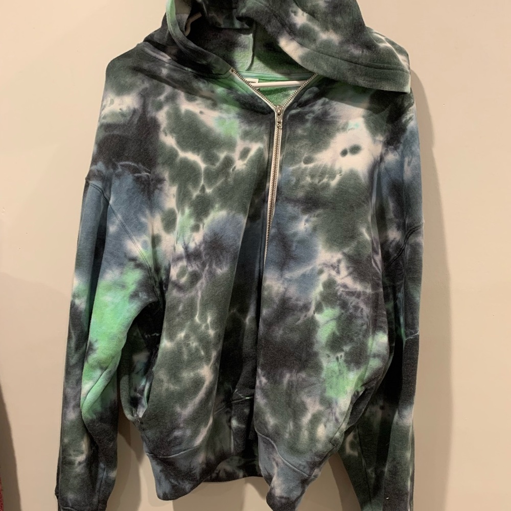 Size small Victoria secret oversized zip-up hoodie